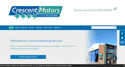 Desktop Screenshot of crescentmotoringservices.com